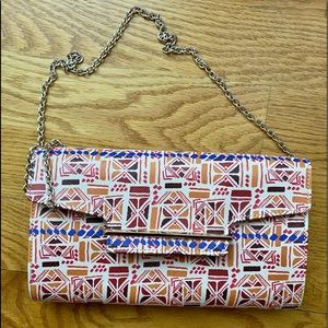 NWT Kelly & Katie Multicolor Clutch Handbag